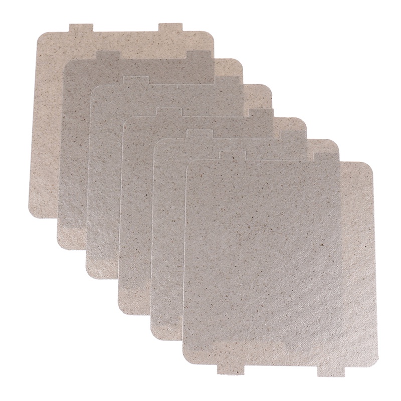 5pcs Plat Mika Ukuran 11.8cm X 10cm Untuk microwave Oven