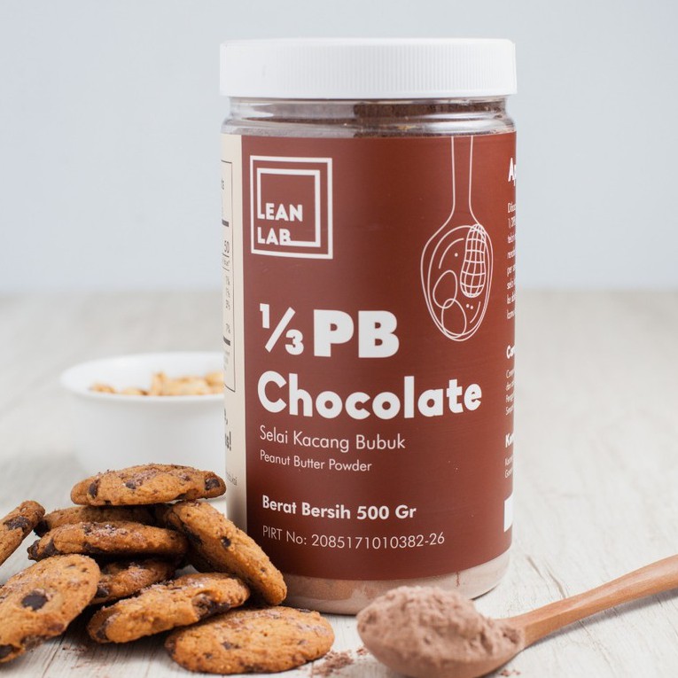 

QH Lean Lab Twin Choco (500gr x2) Selai Cokelat Bubuk Rendah Kalori (Vegan, Gluten Free, Low Fat)