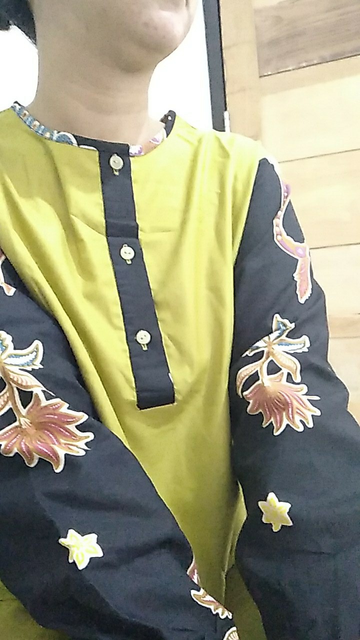 Tunik Edness Kayla Lengan Batik