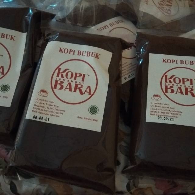 

Kopi Bara bubuk murni