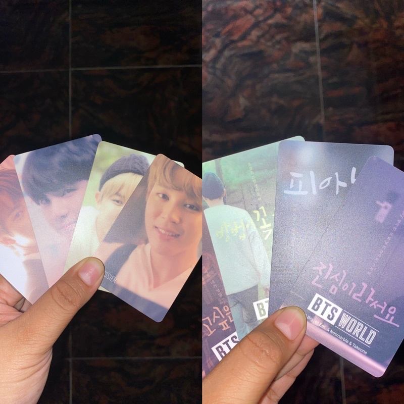 PC BTS WORLD LIMITED EDITION SEOKJIN & YOONGI (BOOKED)