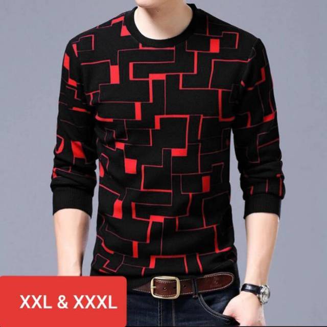 TOTOTAshop.Baju fashion pria VIRENZA 2 ukuran XXL &amp; XXXL,bahan babyterry.motif sablon full halus.