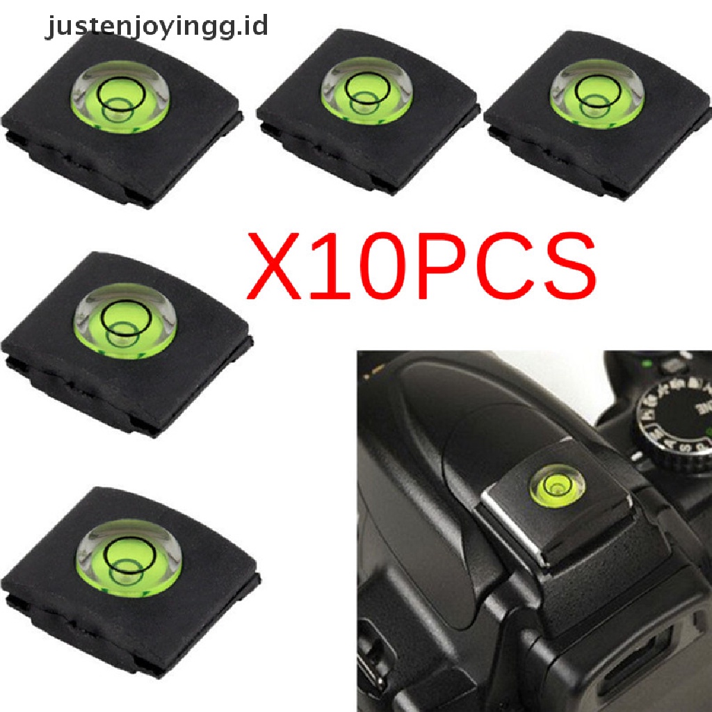 // justenjoyingg.id // Shoe Bubble Spirit Level Cover Cap For Canon Nikon Pentax DSLR Camera ~