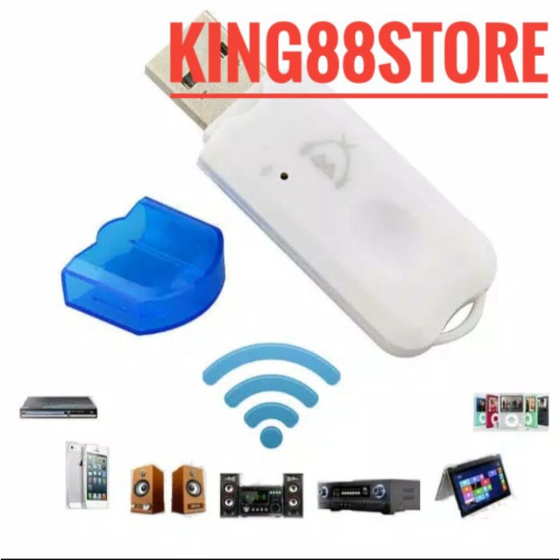 USB DONGLE BLUETOOTH RECEIVER WITH MIC PLAG &amp; PLAY