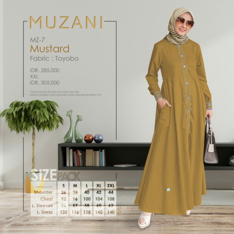Gamis Muzani MZ 7