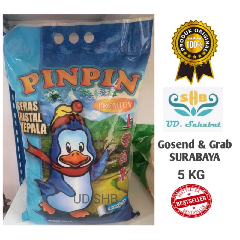 

Beras pinpin 5kg beras premium pinpin