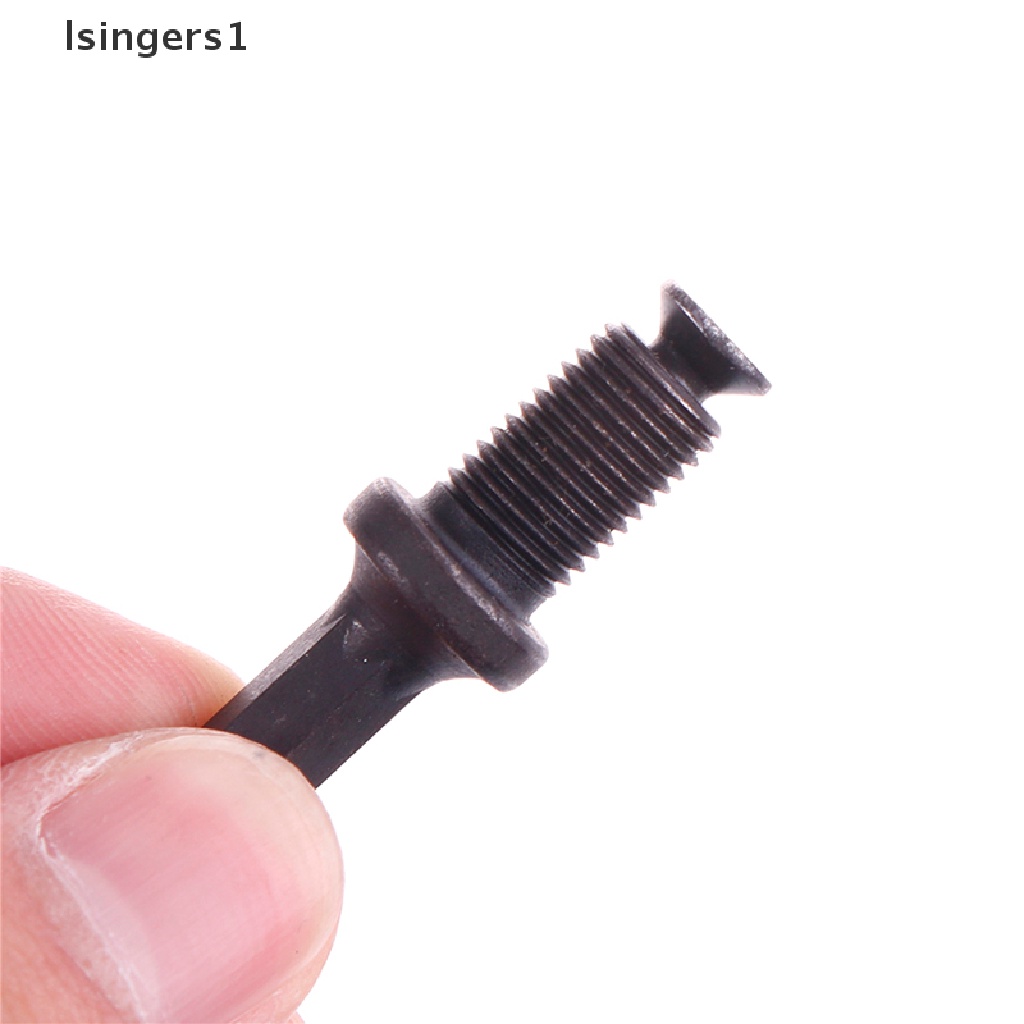 (lsingers1) Adapter Konektor Mata Bor Ulir Male 3 / 8 &quot;- 24UNF Untuk Hex Shank