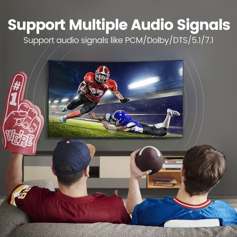UGREEN Kabel Audio Digital Optical Toslink For TV / PS4 to SPEAKER