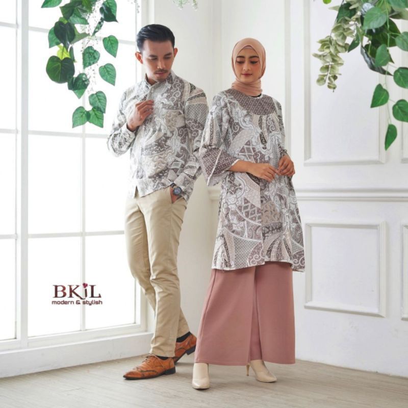 Atasan Batik Couple //M.L.XL.XXL • Sarimbit Batik Modern • TUNIK BLUS KEMEJA Batik Pria