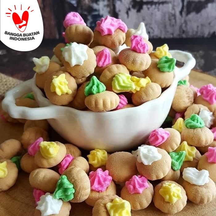 

504Omekho 500 Gram Biskuit Gem Rose / Roti Gem ... Cemilan Jadul Jy60Jhh