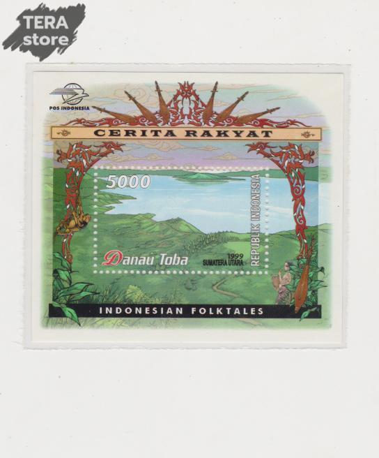 Souvenir sheet cerita rakyat Indonesia 1999