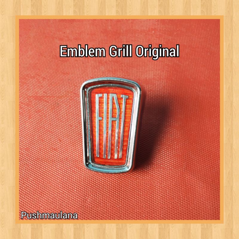 emblem grill fiat original