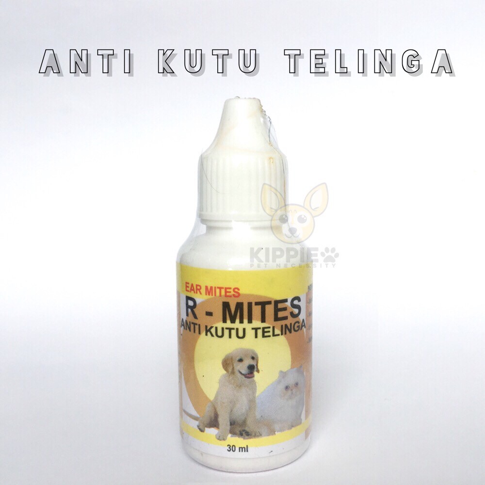 Obat Anti Pembasmi Kutu Telinga Anjing Kucing R Mites Shopee