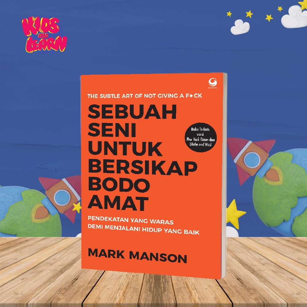 Buku Motivasi Sebuah Seni Untuk Bersikap Bodo Amat Best Seller Original
