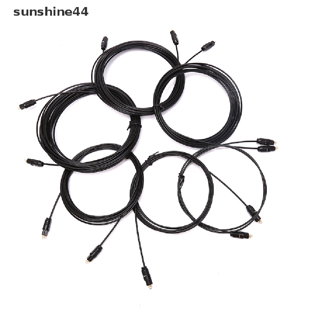 Sunshine 1M 2M 3M 5M 8M 10M Digital Audio Fiber Optical Audio Cable PC TV DVD Stereo ID