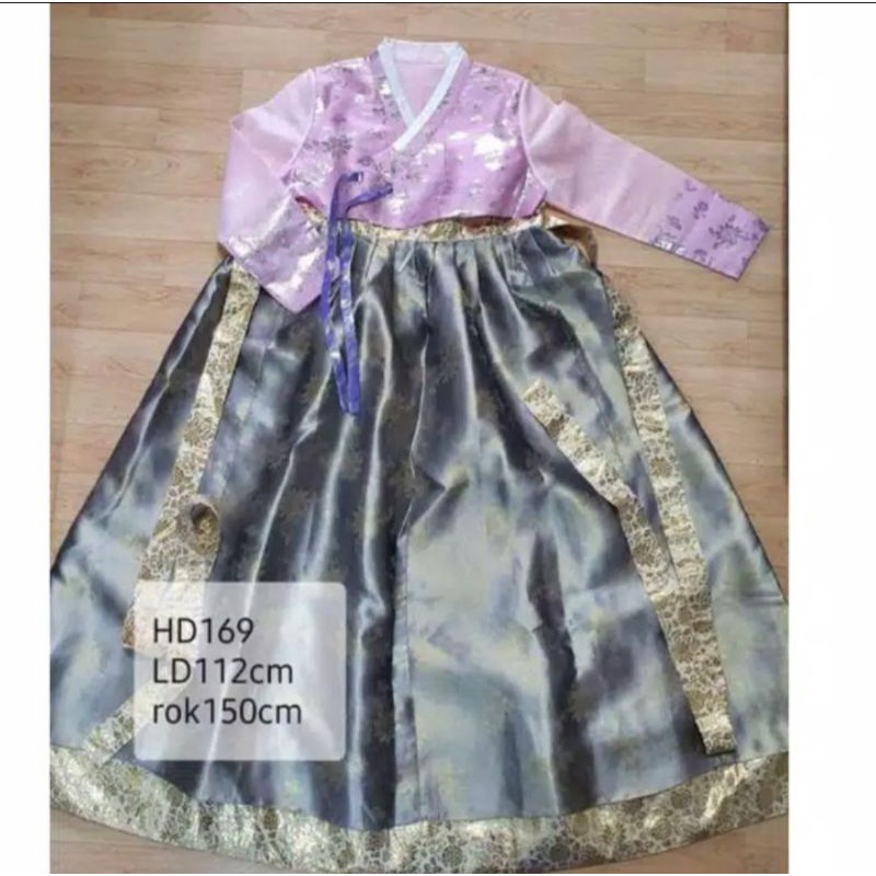 Hanbok korea wanita dewasa Hd169