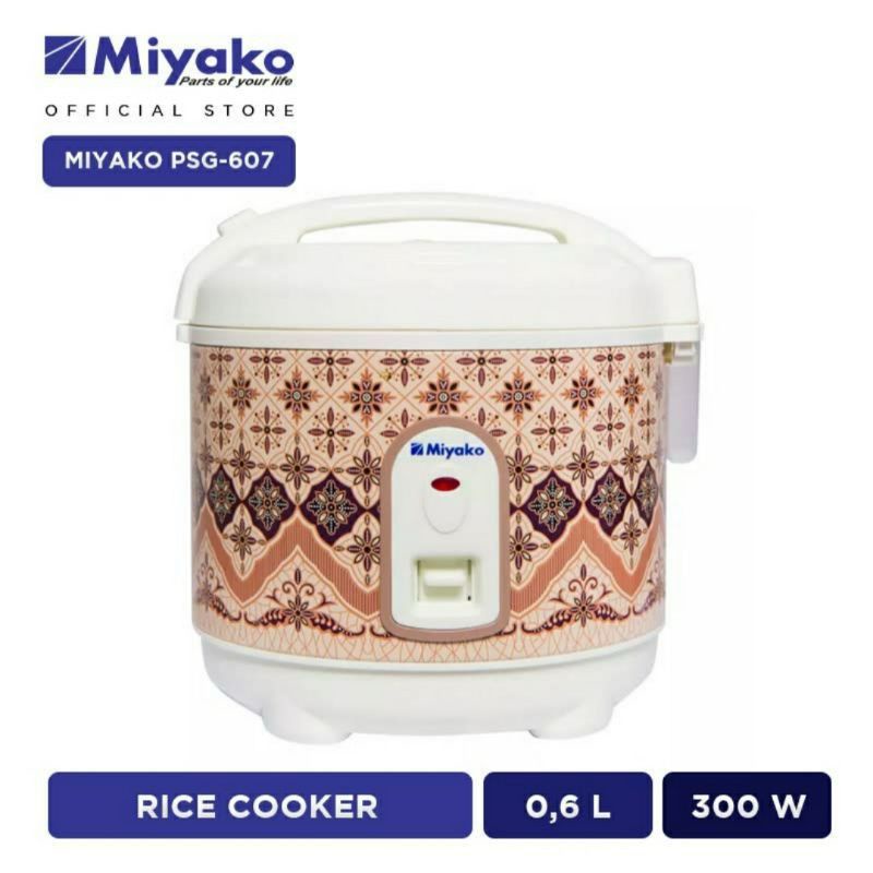 Miyako Rice Cooker Mini PSG 607 Rice Cooker 0.6L Mejikom Mejicom Termurah