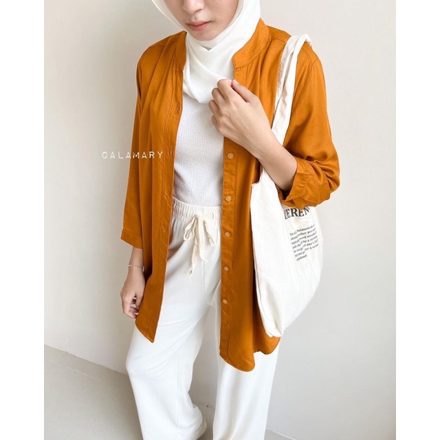 CLARETTA BASIC SHIRT COTTON