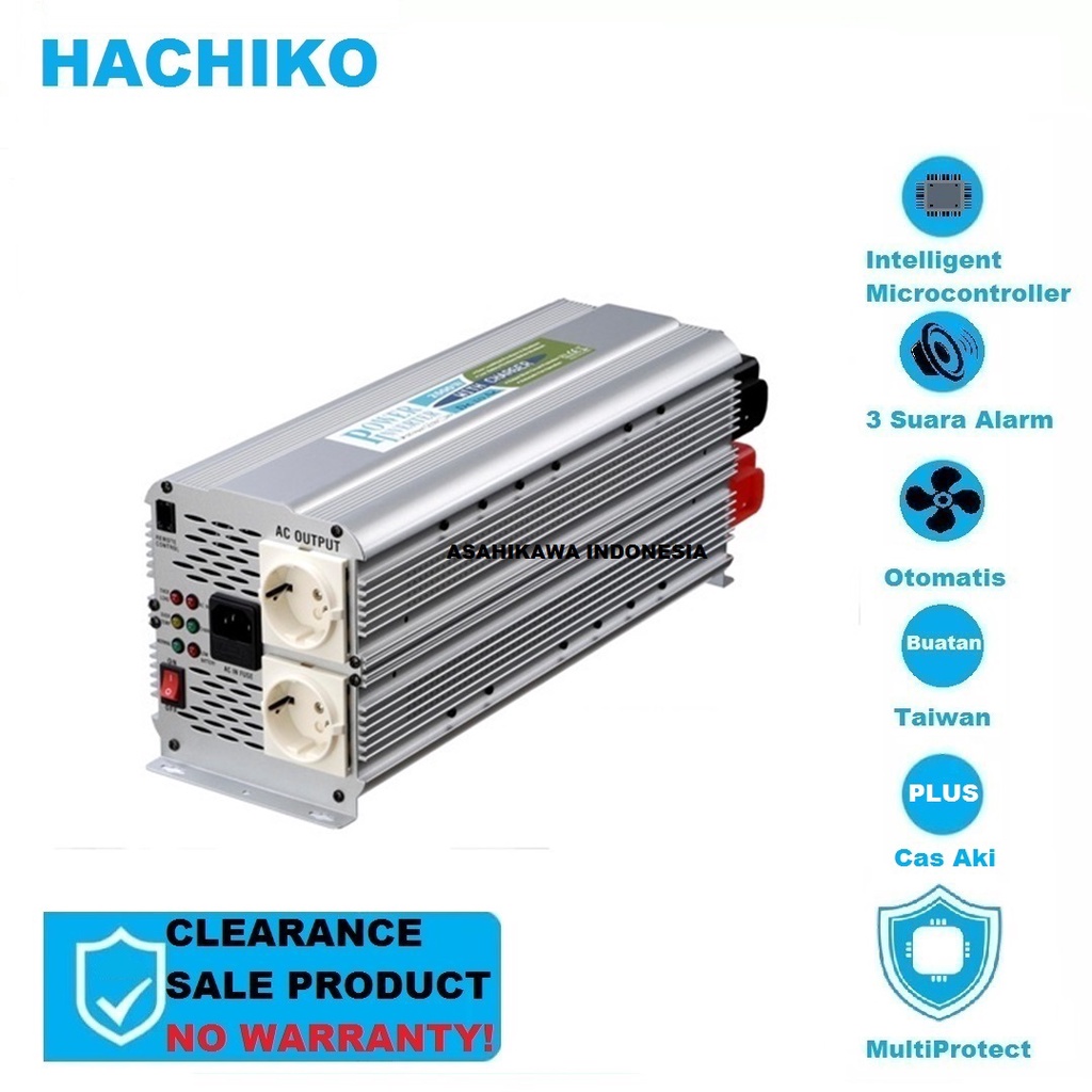 Hachiko DC to AC Power Inverter DC to AC HK-4000VA Made in Taiwan