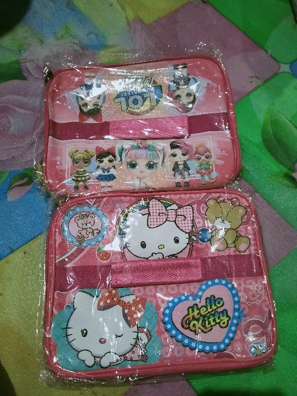 Tas Bekal Lunch Bag Anak Aluminium Foil Muat Yooyee Hello Kitty Pink