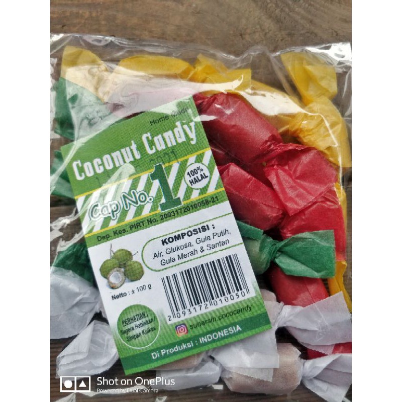 

permen bonbon kelapa