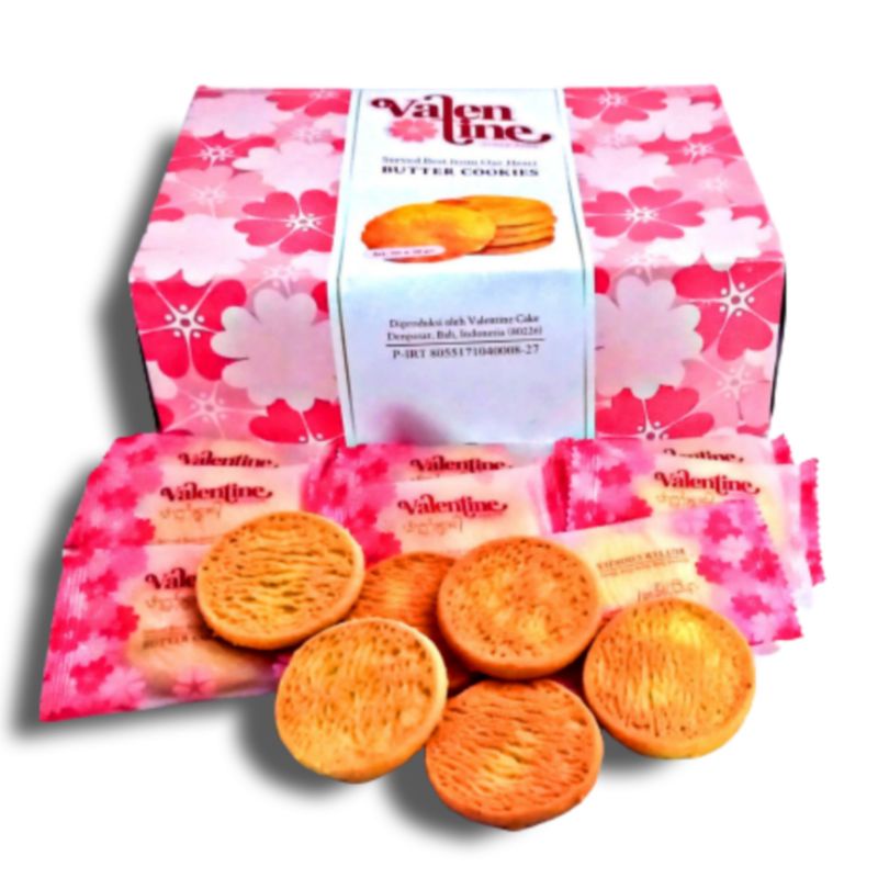 [50 pcs] BUTTER COOKIES VALENTINE