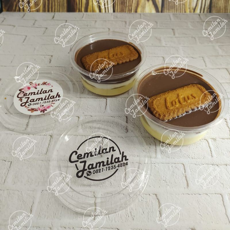 

Dessert cup - Lotus Biscoff