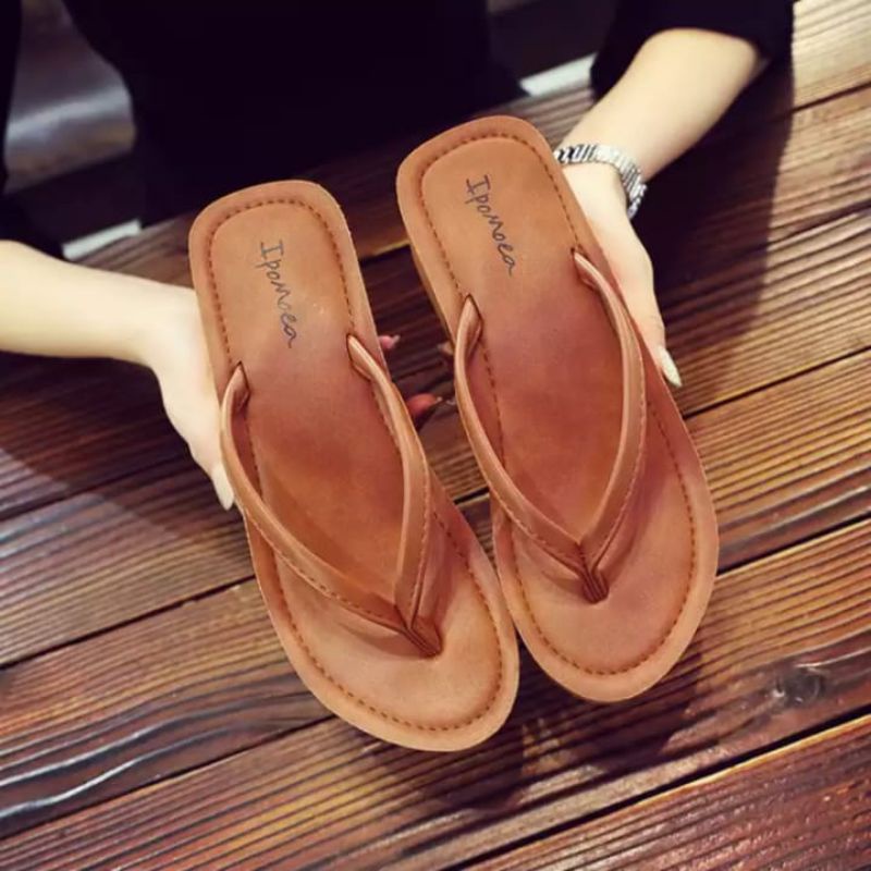 Sandal Wedges Wanita IPOMOEA Terbaru