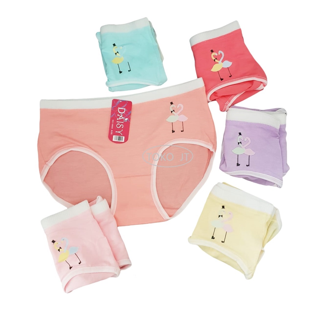 Celana Dalam Katun Wanita Anak Cewek ABG Remaja Bermotif DS