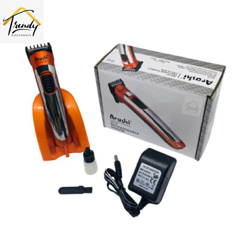 ALAT CUKUR ARASHI ASV-02 / BATERAI DAN LISTRIK / ASV 02 / READY / GOSEND / KETAM RAMBUT ARASHI