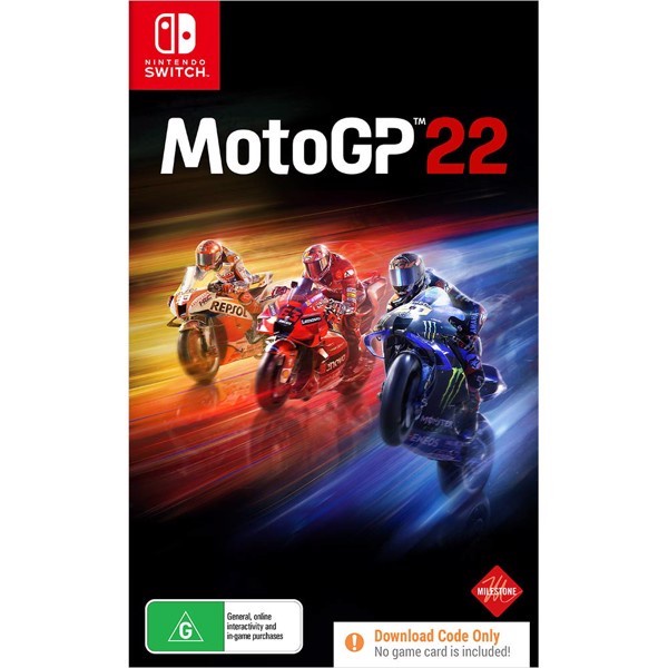 Nintendo Switch MotoGP 22 GP 2022 Moto GP 2022 reg Eur