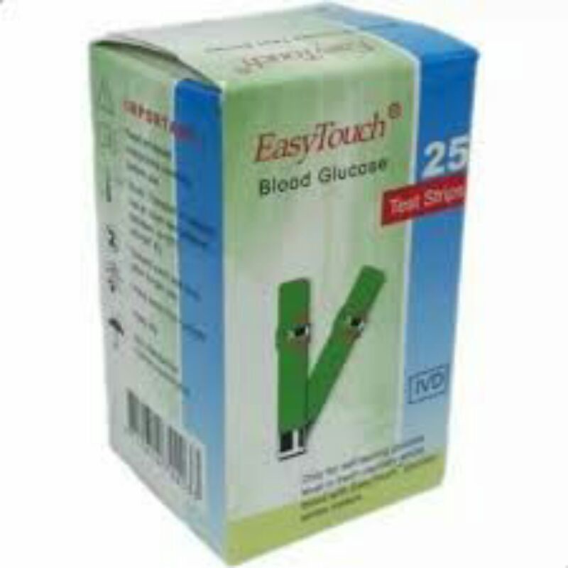 EASYTOUCH GLUCOSA STRIP / STRIP GULA DARAH isi 25