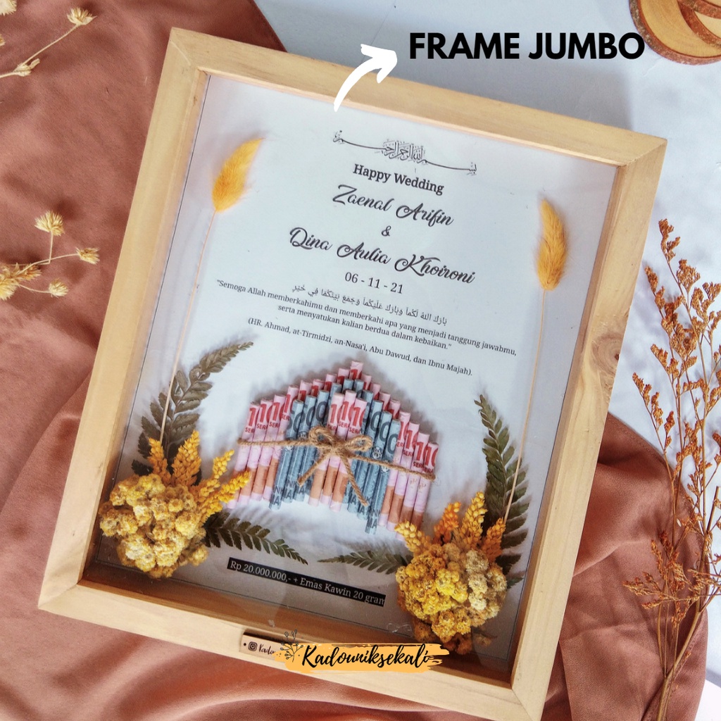 JUMBO!!! MAHAR WEDDING IN FRAME - TEMPAT MAHAR RUSTIC