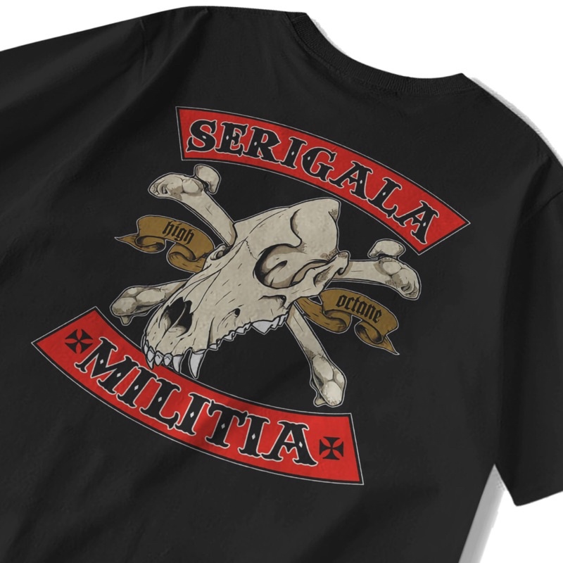 T-Shirt Merchandise SERINGAI 'Chopper' Premium | Bootleg