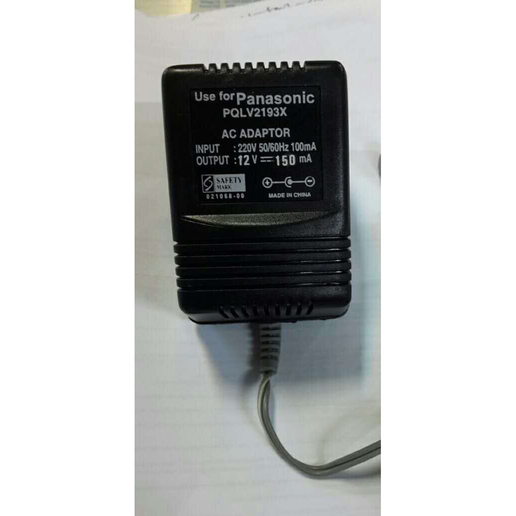 Adaptor Panasonic 12V 150mA