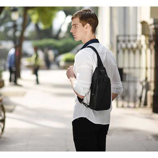 ArcticHunter Tas Selempang Crossbody Bag Oxford Cloth Waterproof