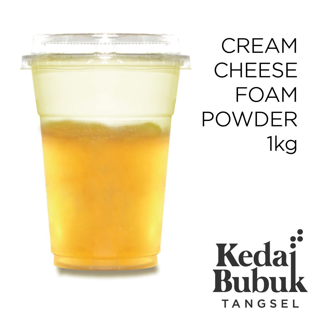 

cream cheese foam / cheese tea / machhiato / cheese cream foam 1kg