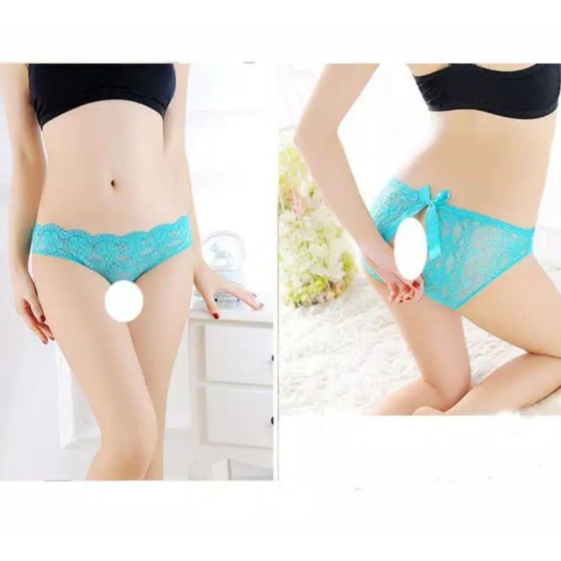 Desecrettz Panties #015 Celana Dalam Wanita Dewasa Model Sexy G String With Open Crotch, CD Wanita Sexy, G String Sexy, Celana Thong Sexy Open Miss V