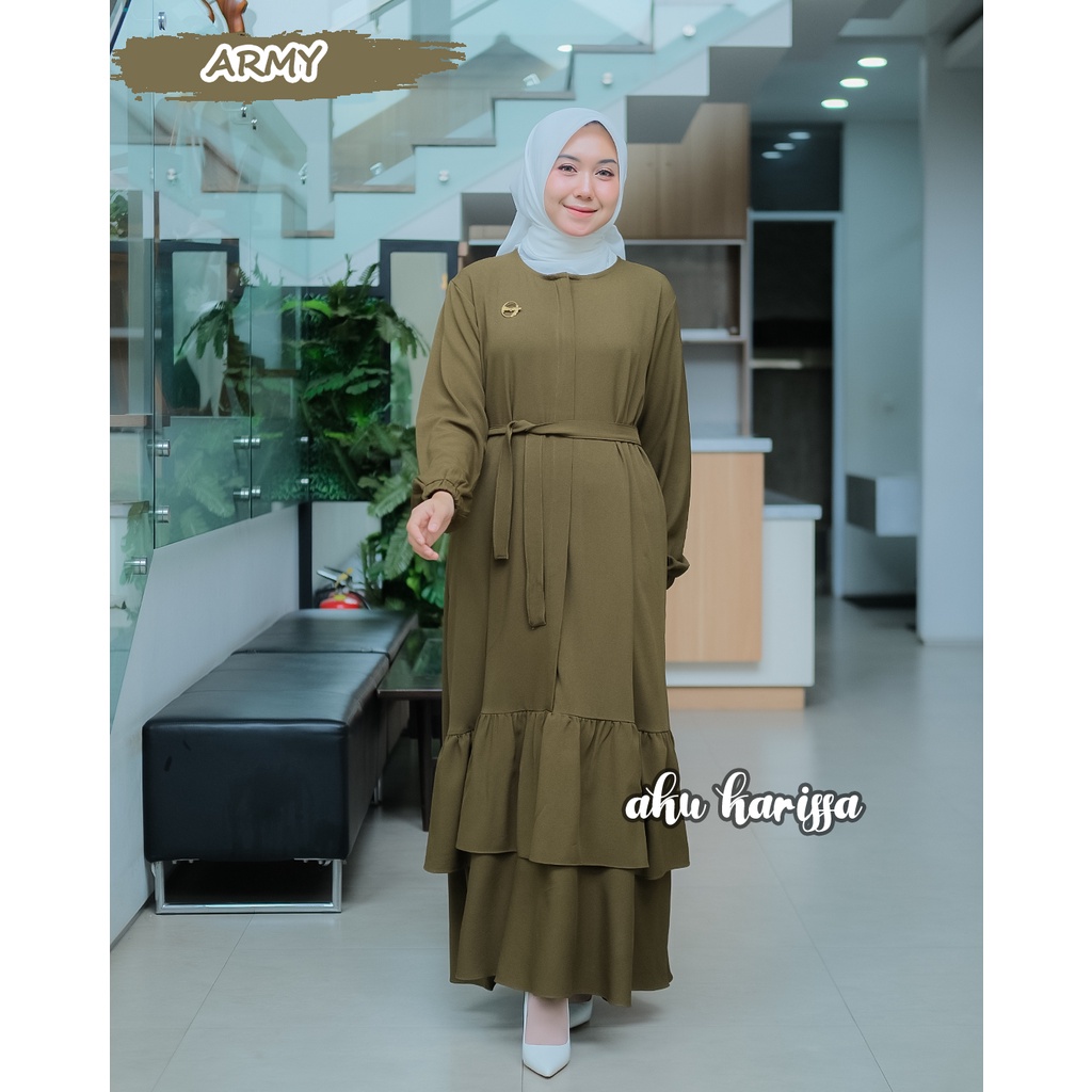 Gamis Aku Karissa Terbaru Faiqa Dress Ori