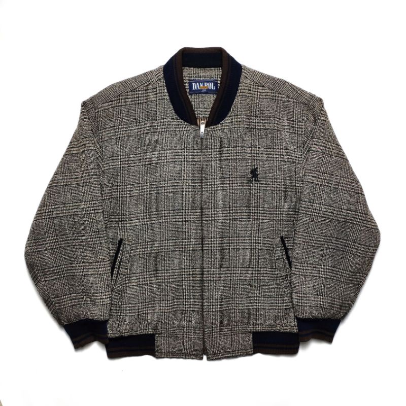 JAKET CASUAL PLAID DANPOL SECOND