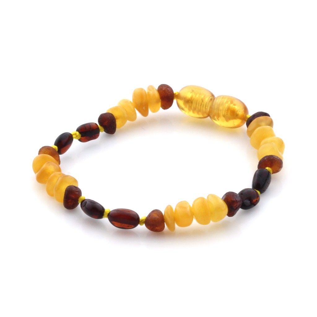 Gelang CE94 Baltic Amber Tumbuh Gigi Bayi