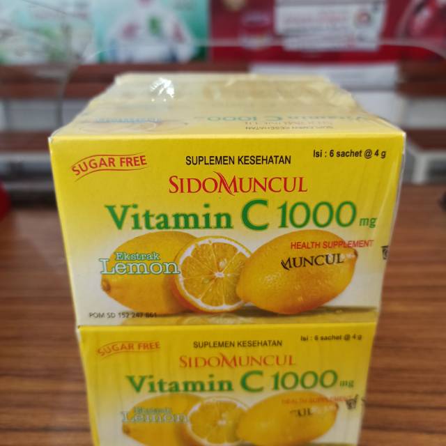 Sido muncul vit c 1000 mg
