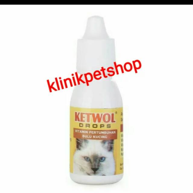 Ketwol 15ml - Vitamin Kucing Penumbuh Bulu