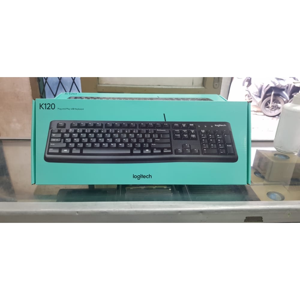 Keyboard Wired Logitech K120 Original