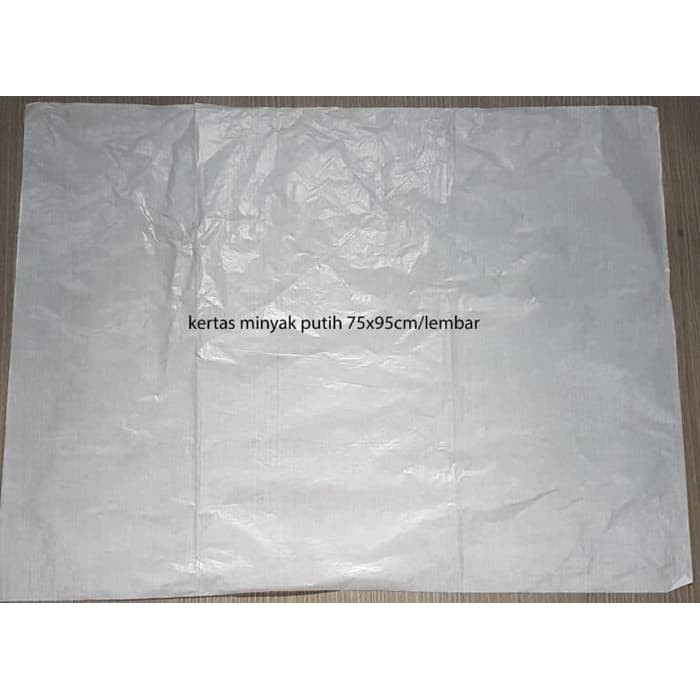

Kertas Minyak Putih / 20 lembar / 75 x 95 cm