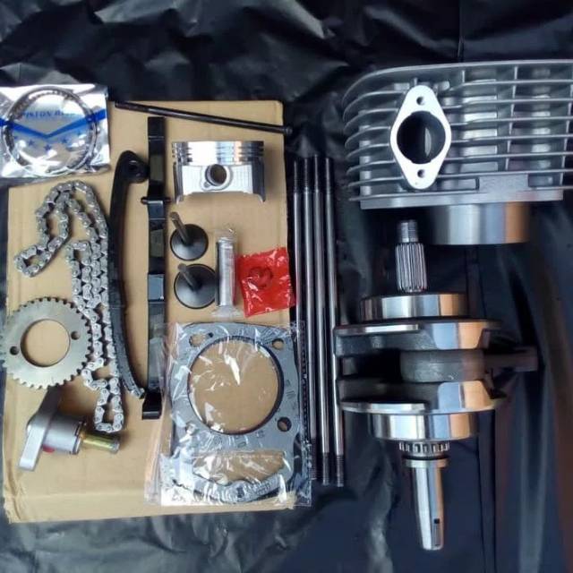 Paket bore up CRF langkah 66 - 70 crf tiger megapro gl cb xiema fullset bonus