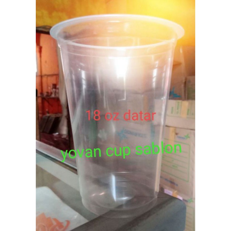 Cup Polos Starindo DATAR 18oz berat 8gram