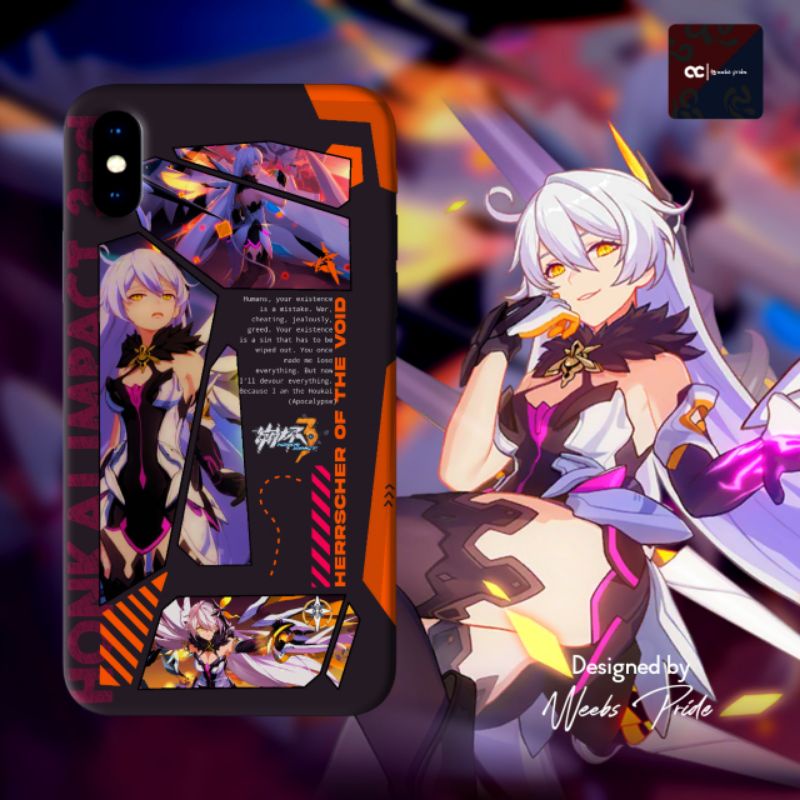 Phone case Honkai Impact - Herrscher of the void - Weebspride