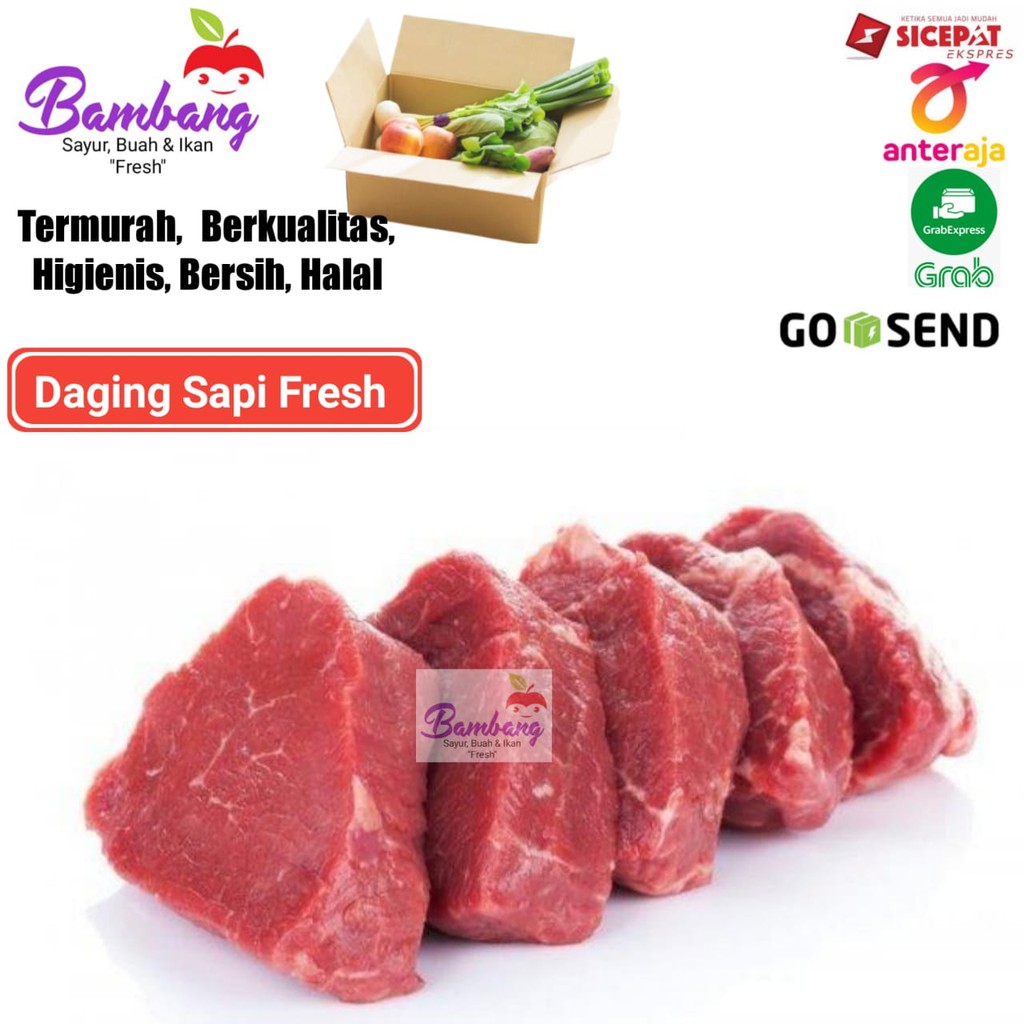 

dagi sapi fresh daging sapi segar 500 gram