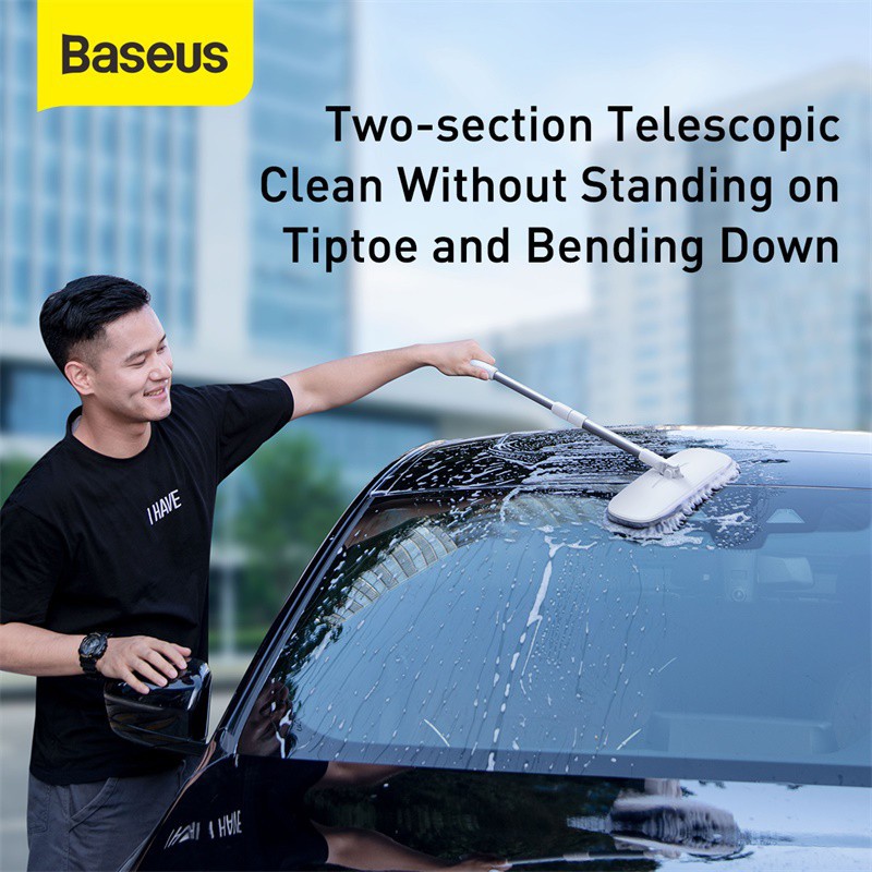 Baseus Handy Car Home Dual-Use Mop Mobil Mop Cuci Mobil Lap Mobil